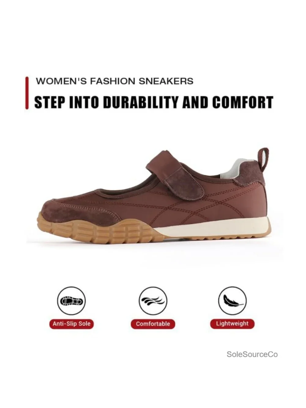 Wide Toe Mary Jane Fashion Sneakers for Women Slip Resistant Ballet Flats